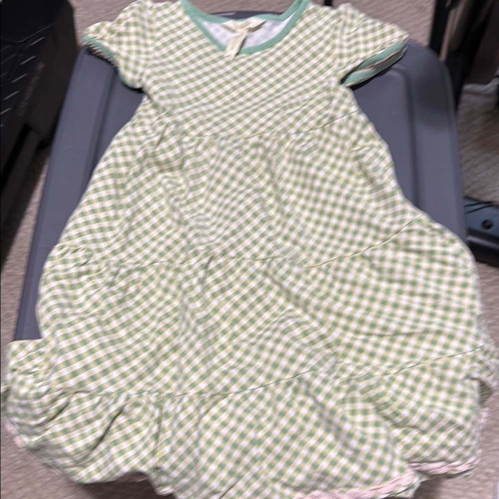 Matilda Jane Blue and White Puff Sleeve Sundress